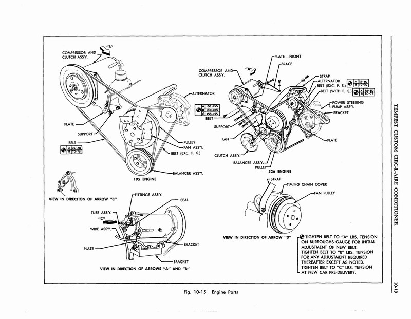 1963 Pontiac Tempest AC Manual Tempest Refridgeration Repair Page 19